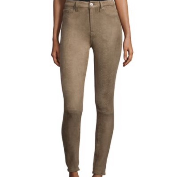 7 For All Mankind Pants - NEW 7 for all mankind snakeskin skinny pants